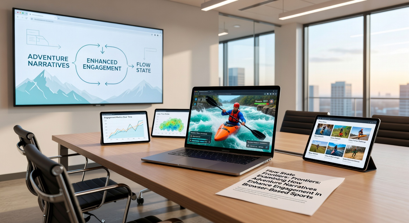 Players navigating an adventure-infused browser sports title with narrative choices affecting match outcomes and character development